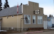 The Breton Golden Age Club in downtown Breton Alberta.